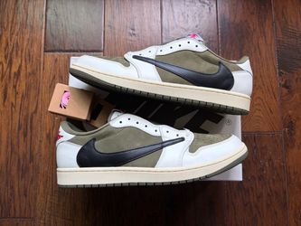 Jordan 1 Travis Scott Medium Olive Size 14