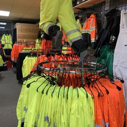 Big Size Hi Viz Insulated Rain Pants