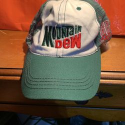 Mountain Dew hat $15 can be picked up or shipped five dollars