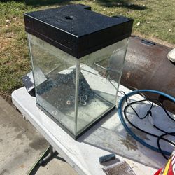 Small Fish Tank With Pump 20$  Pick Up Only  610 And 225 Area 
