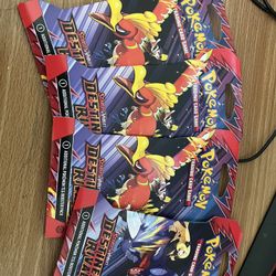 Pokemon Destined Rivals Packs