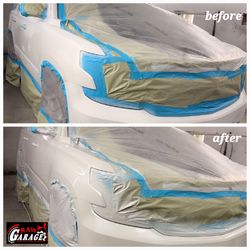Raw Garage, Car painting, Bedliner, Paint Body Shop, frame pulling, dents, scratches, crashed cars, fix cars, paint cars, painting, paint shop, damage