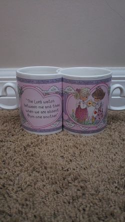 Precious moments cups