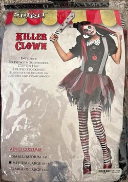 Killer Clown Costume