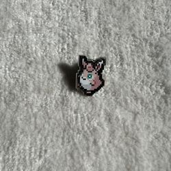 Wigglytuff Pokemon Pin Pixelated