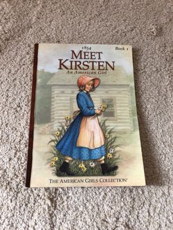 Meet Kirsten American girl doll book