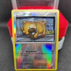 3D Pokemon Bidoof Card