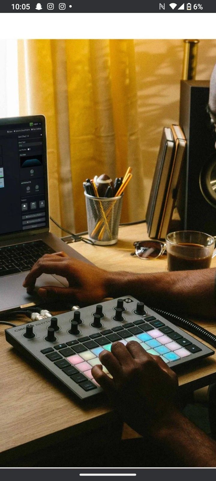 Novation Circuit Rhythm Music Production Workstation
