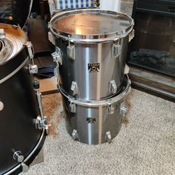 12" & 13" Tama Superstar toms 4 drum set bateria cymbals stands seats bass pedals 35-80% off