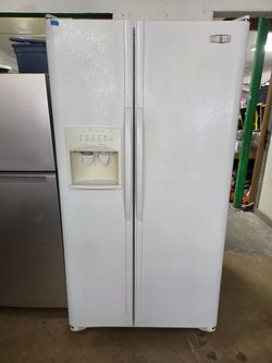 Frigidaire Side-by-Side Refrigerator with Ice and Water Dispenser