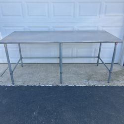 84x36 John Boos Stainless Steel Table 