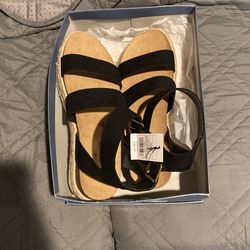 Women’s Black Platform Sandals