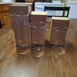 Cylinder Glass Vases