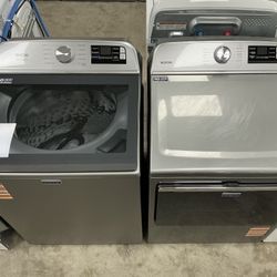 MAYTAG Extra Power 5.3 cu. ft. Top Load Washer 7.4 cu. ft. Vented Electric Dryer