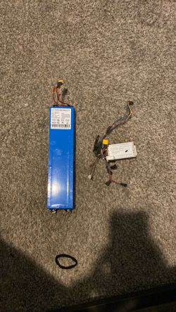 36 volt battery with motor controller