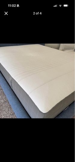 IKEA HAUGSVÄR Queen Size 11" Hybrid Mattress Very Clean and Good Condition