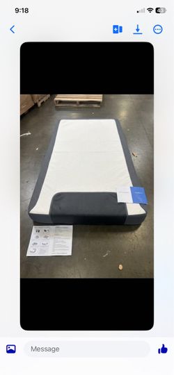 Brand new TWIN 6” memory foam mattress for $90 firm