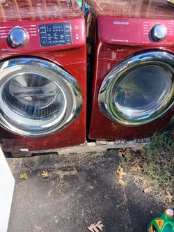 Samsung washer and dryer