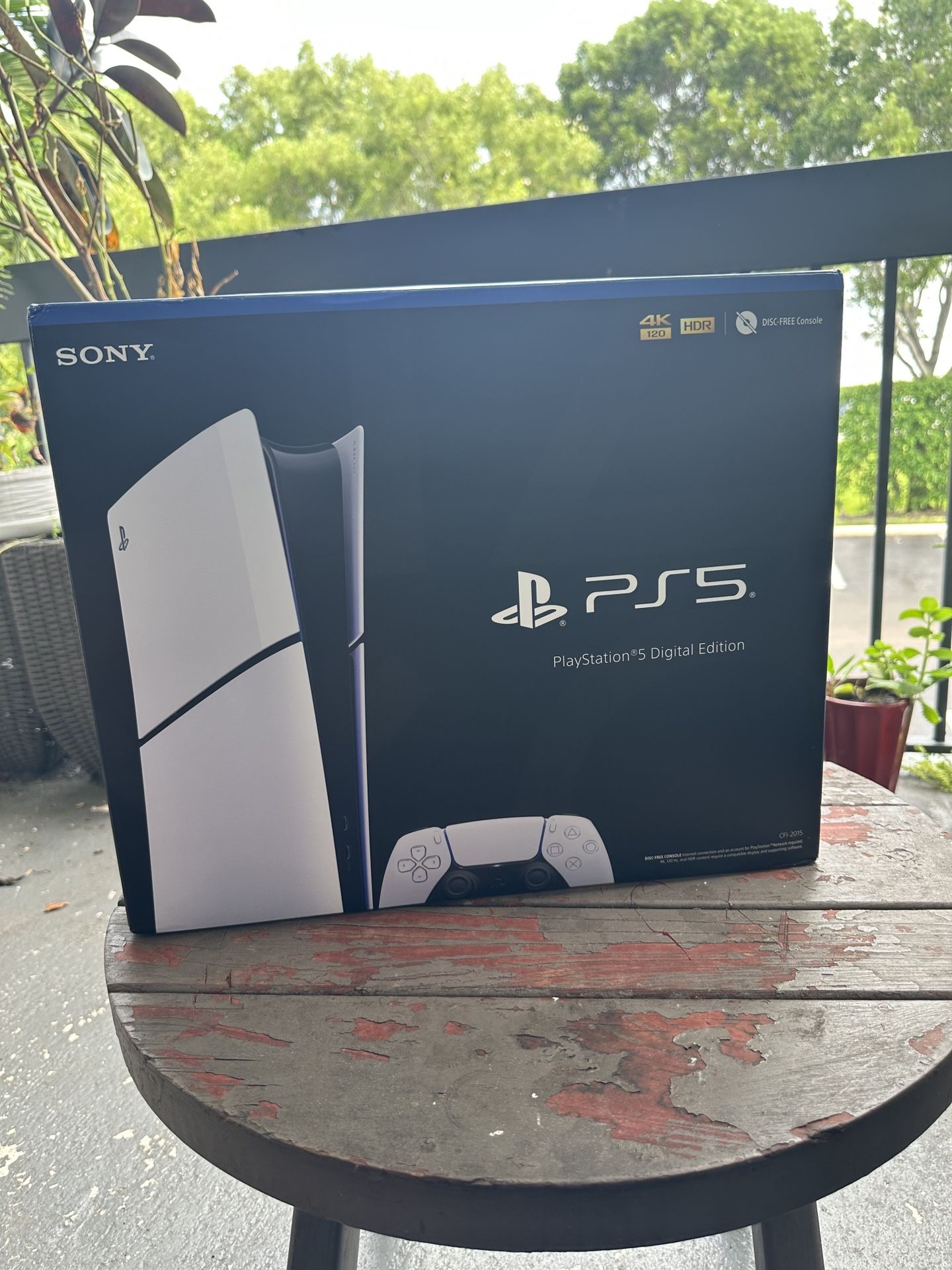 Brand New Sony PS5 Slim Digital 1TB Sealed/Never Opened. Price is firm/Read Description.