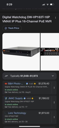 Digital Watchdog NVR - CCTV