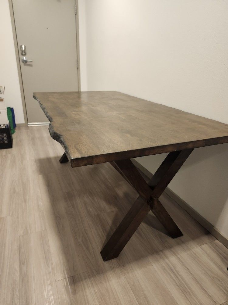 Live Edge Kitchen Table 