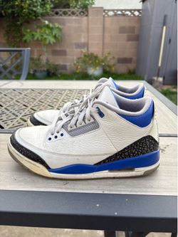 Men’s sports blue 3’s