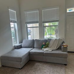 Grey Sectional Couch