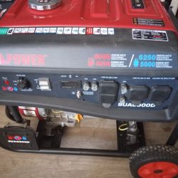 Dual Fuel Generator 6900watt