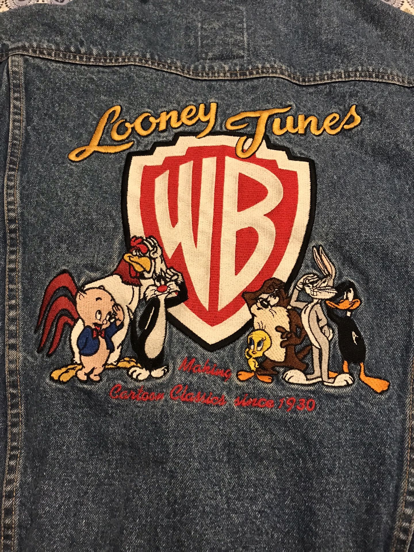Warner Brothers 90’s Looney Tunes Denim Jacket