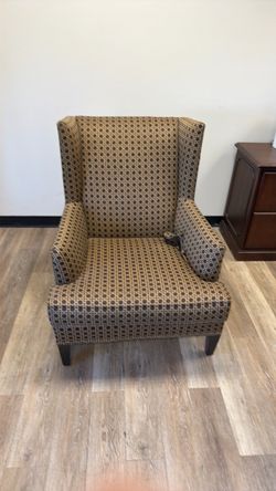 Upholstered Wingback Accent Chair