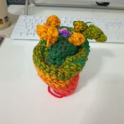Crochet Cactus Toy