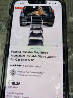 Pet Stairs Or Escapers Aluminum 