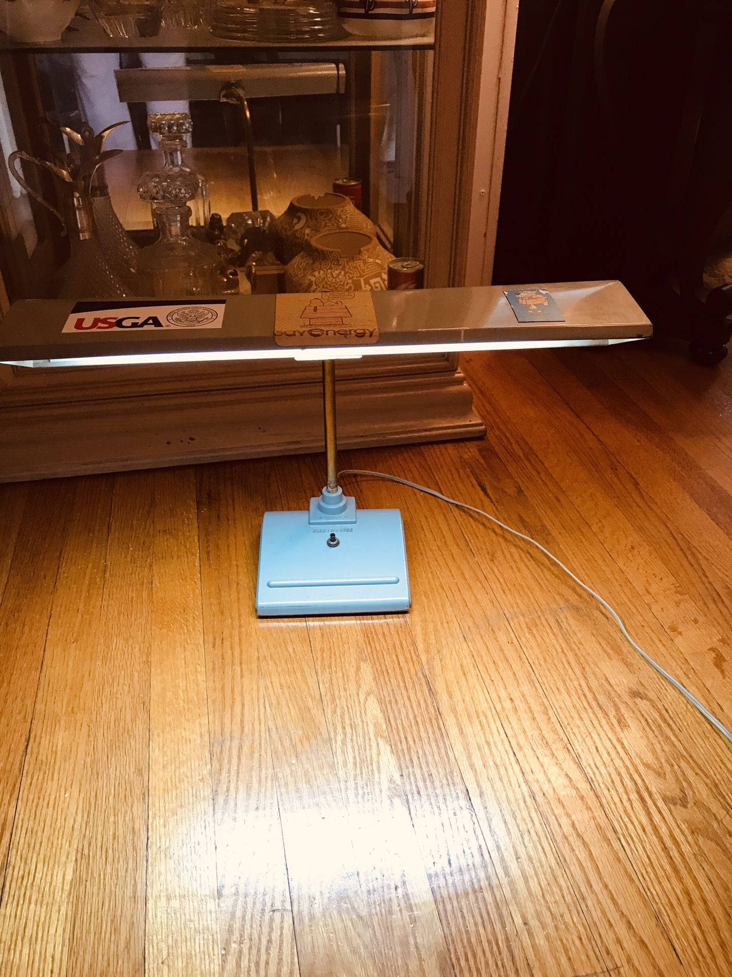 Vintage Metal sightmaster desk lamp