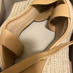 Nude Wedges 8 Woman 