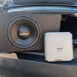 Skar  12 Inch Subwoofers & SSL EVO 1500.1 WATTS  CLAS A/BMonoblock