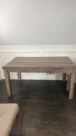 Large dining table