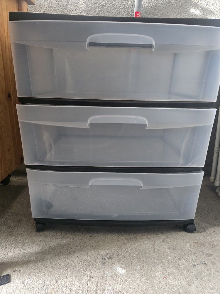 Plastic Storage Drawers