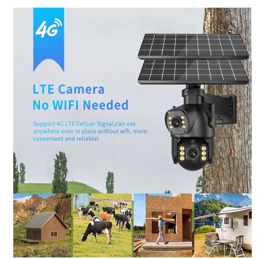 4G LTE SOLAR SECURITY CAMERA