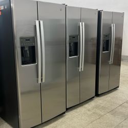 New Refrigerator 33” - Finance - Side By Side