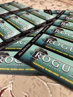 Rogue Paintball All Day Pass Tickets