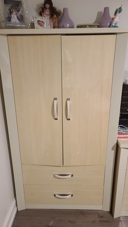 Tall dresser nightstands and armoire