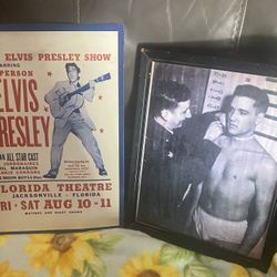 Elvis Presley Sign And Photo