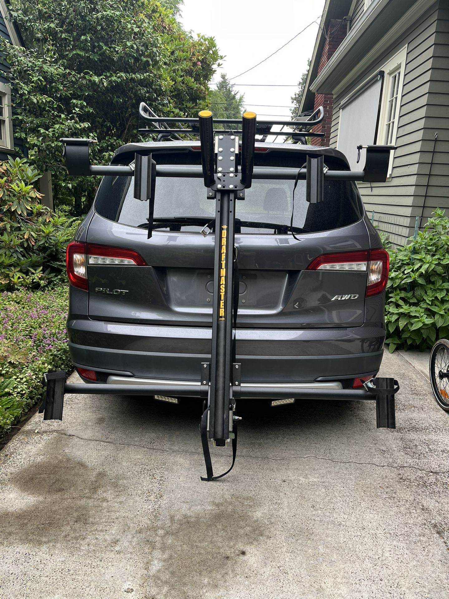 Recumbent Bike Rack Plus Two Bikes