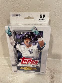 2025 TOPPS Series One Baseball Hanger Box New Factory Sealed (59 Cards)