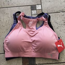 NWT Puma Sports Bra 3pack Size M