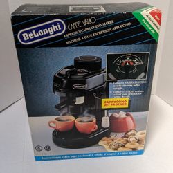 DeLonghi Caffe Vario Espresso Cappuccino Maker Black BAR-2U Vintage Brand NEW In Box