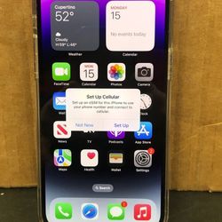 Apple - iPhone 14 Pro Max 256GB A2651 - Deep Purple MQ8W3LL A - UNLOCKED