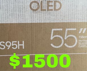 SAMSUNG 55” S95H OLED 4K — NEW OPEN BOX 2026 model