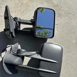 07-13 Chevy Silverado Tahoe Gmc Sierra Yukon Tow Mirrors 
