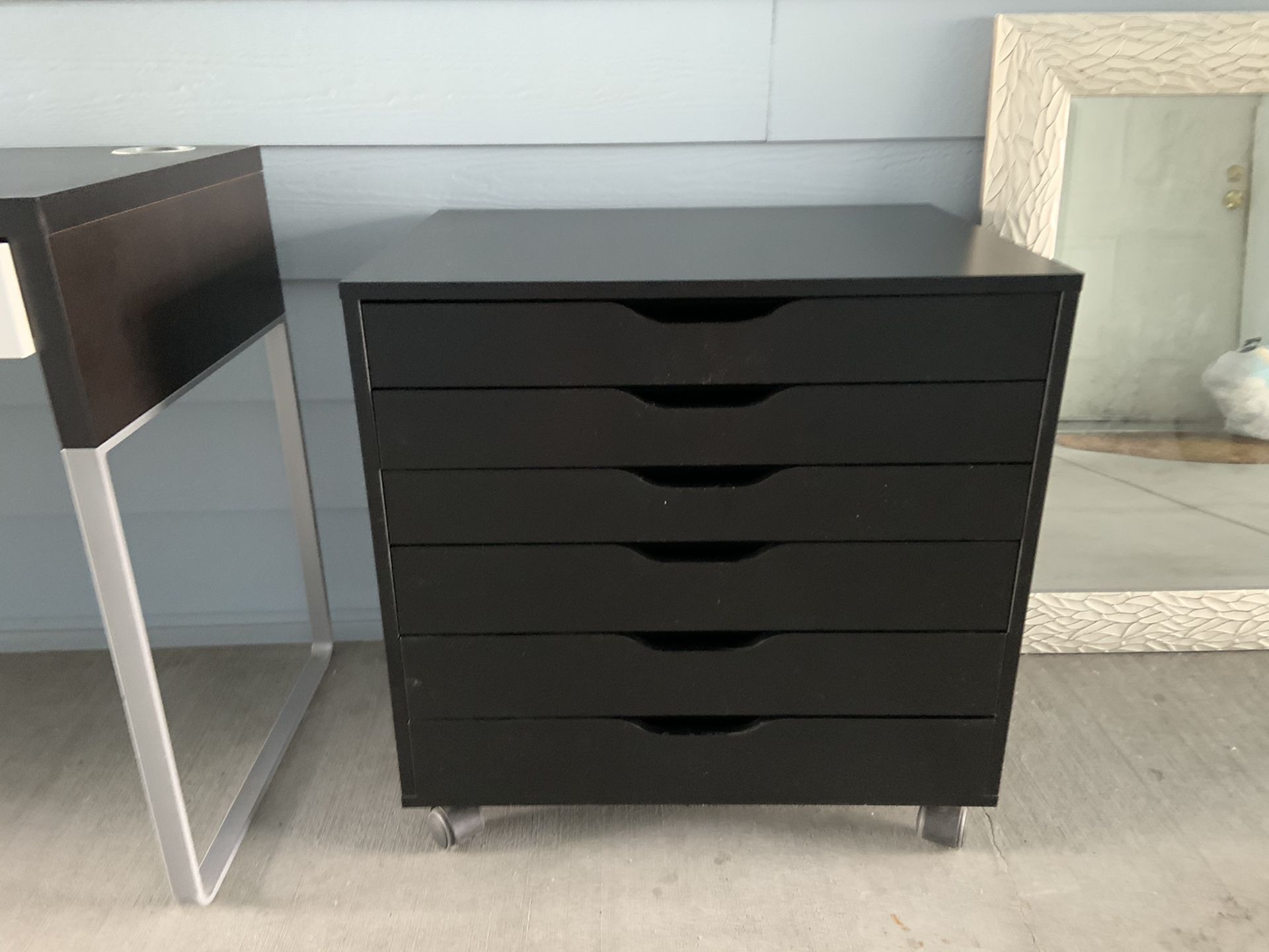 IKEA wheeled file drawer cabinet